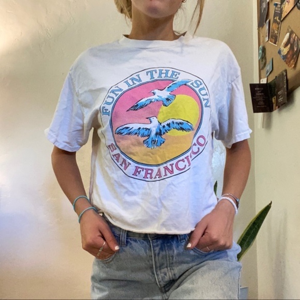 Brandy Melville Aleena Fun in the Sun Top